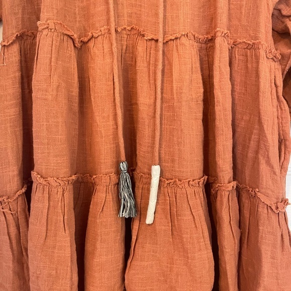 NEW FREE PEOPLE Dreamweaver Embroidered Tunic Top - Size Small - Picture 7 of 8